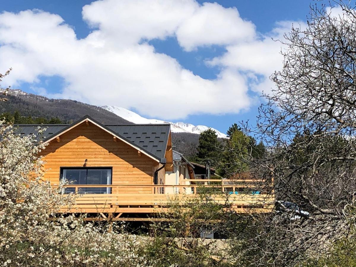 Chalet Avec Vue Lac Embrun Esterno foto