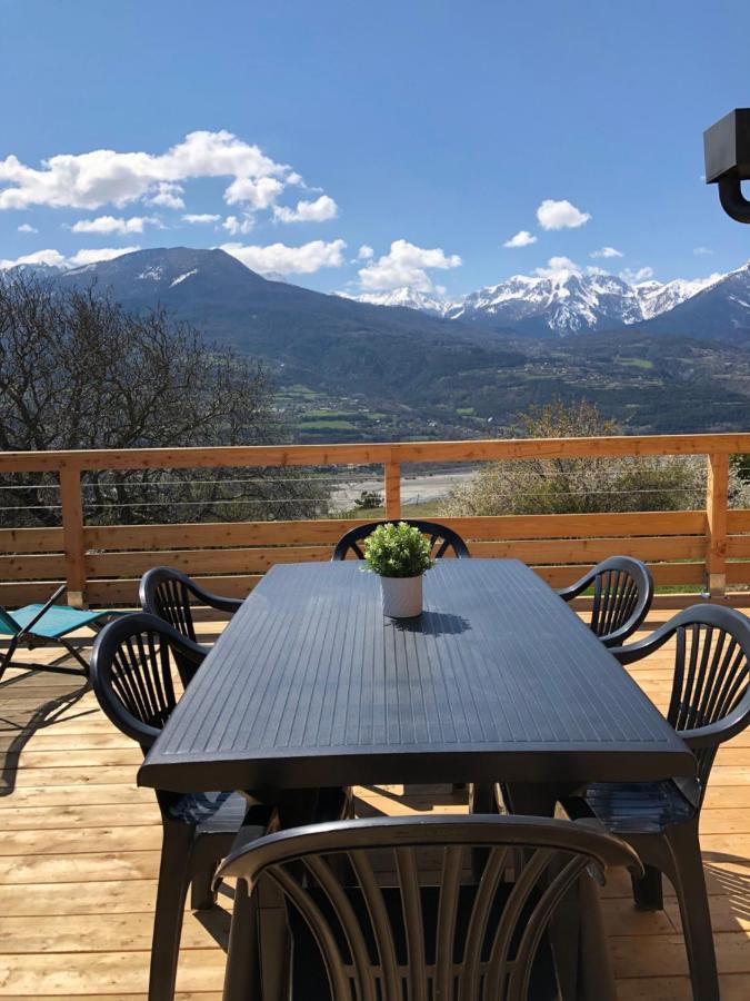 Chalet Avec Vue Lac Embrun Esterno foto