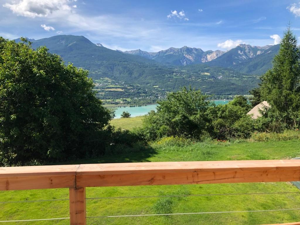 Chalet Avec Vue Lac Embrun Esterno foto